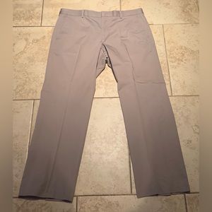 Express Khaki Classic Cotton-Blend Suit Pant